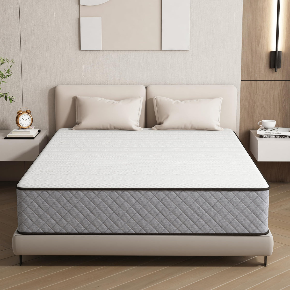 Matratze 160x200 Kaltschaum H2 H3 mit Öko-Tex Zertifiziert 25 cm Höhe, 7-Zone Taschenfederkernmatratze mit Memory Foam Bett Matratze 160x200x25cm